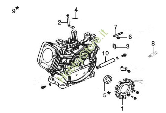 Picture of Cilindro e basamento ARTIK 62 ELD Turboneve
