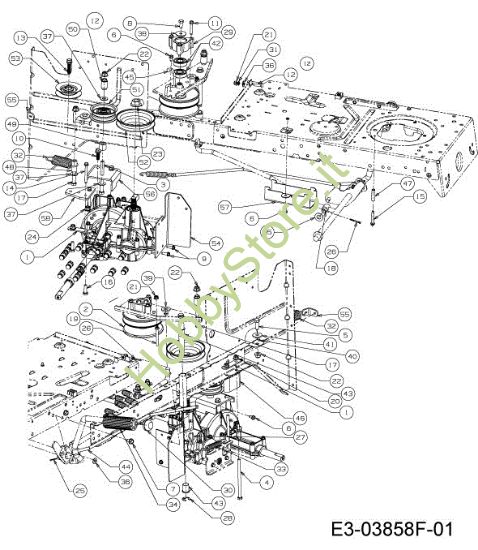 Picture of Trasmissione (1/3) KROSSER 80/12,5 T Cat.2013 Trattorino