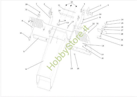 Picture of Raccoglierba OM 106S/15,5H Cat.2013 Trattorino