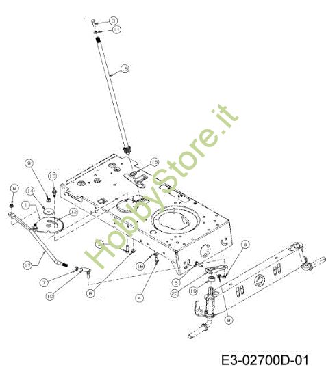 Picture of Gruppo sterzo KROSSER 92/13,5 T Cat.2013 Trattorino