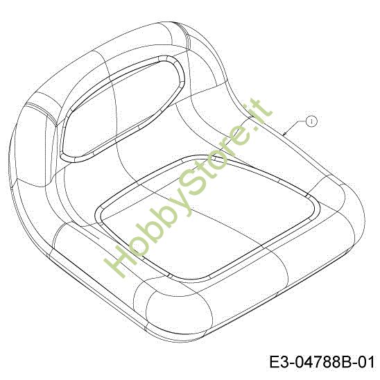 Picture of Sedile KROSSER 92/13,5 T Cat.2013 Trattorino