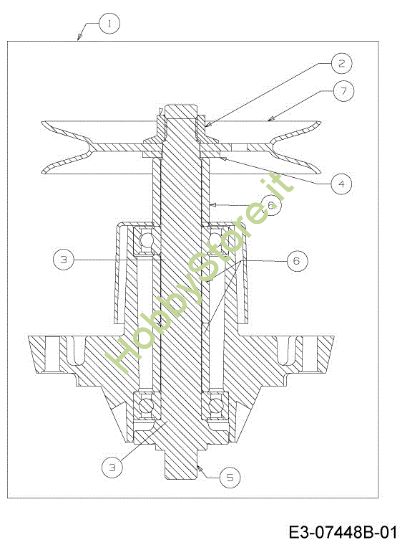 Picture of Supporto lame (2/2) KROSSER 92/13,5 T Cat.2013 Trattorino