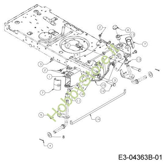Picture of Assale anteriore (1/2) TORNADO 108/18,5 H Cat.2013 Trattorino