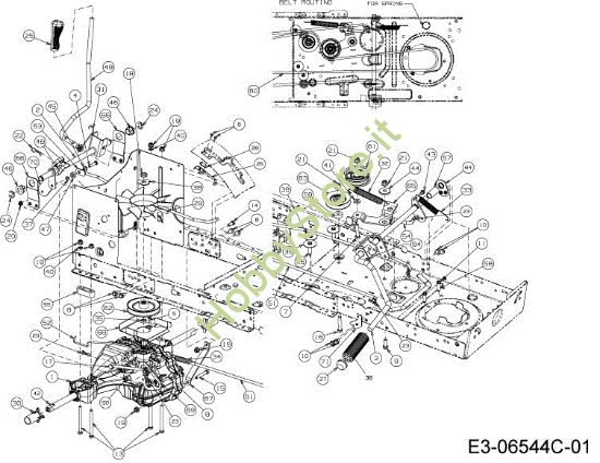 Picture of Trasmissione TORNADO 108/18,5 H Cat.2013 Trattorino