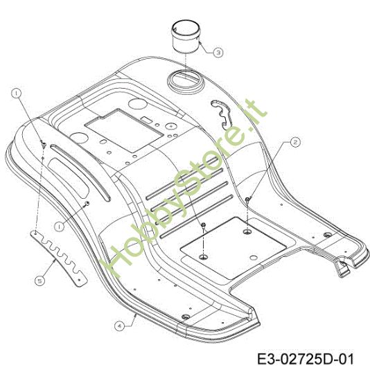Picture of Carrozzeria posteriore TORNADO 95/11,5 T Cat.2013 Trattorino