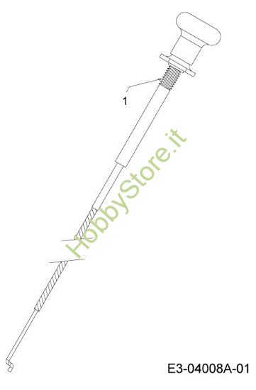 Picture of Cavo starter TORNADO 95/11,5 T Cat.2013 Trattorino
