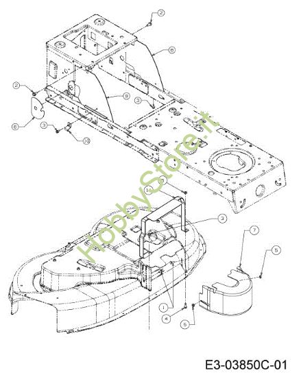 Picture of Protezione cinghie TORNADO 95/11,5 T Cat.2013 Trattorino