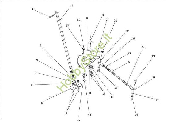 Picture of Sterzo OM 106S/17,5H Cat.2013 Trattorino