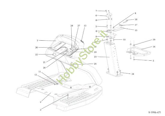 Picture of Cruscotto OM 106S/18H France Cat.2013 Trattorino