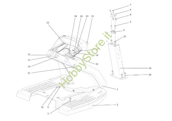 Picture of Cruscotto OM 106S/24H 4X4 France Cat.2013 Trattorino