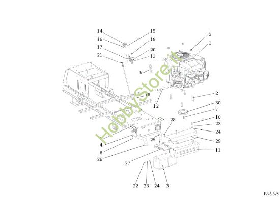 Picture of Motore OM 92S/16H Cat.2013 Trattorino