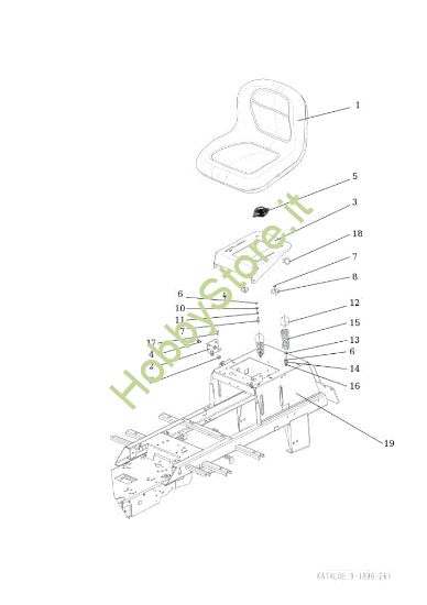 Picture of Cofano (1/2) OM 92S/16H Cat.2013 Trattorino