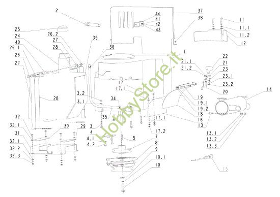 Picture of Motore APACHE 92 4x4 EVO Cat.2013 Trattorino