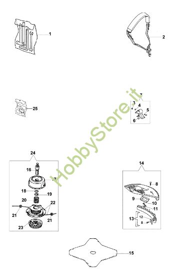Picture of Accessori 726 T Decespugliatore