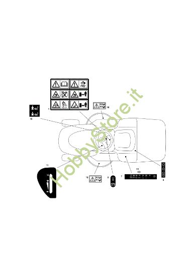 Picture of Etichette (1/2) OM 102C/18,5H Cat.2013 Trattorino