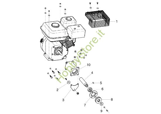 Picture of Motore completo ARTIK 52 Turboneve