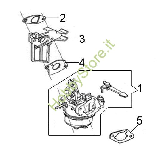 Picture of Carburatore ARTIK 52 Turboneve