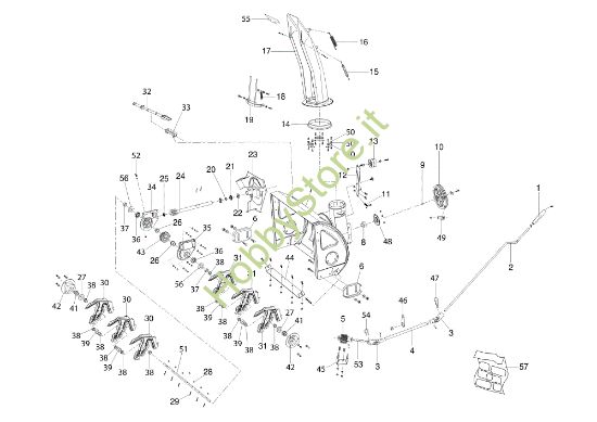 Picture of Gruppo spazzaneve ARTIK 72 ELDT Turboneve