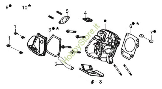 Picture of Testa cilindro ARTIK 72 ELDT Turboneve