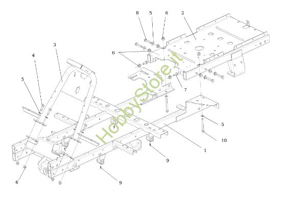 Picture of Telaio 1/2 CHEYENNE (B&S) 110 4x4 Cat. 2014 Trattorino