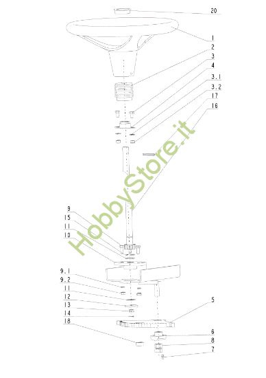 Picture of Sterzo APACHE 92 EVO Cat.2014 Trattorino