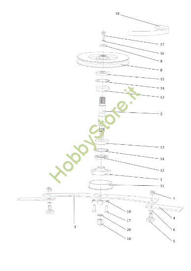 Picture of Piatto di taglio (2/2) APACHE 92 4x4 EVO Cat.2014 Trattorino
