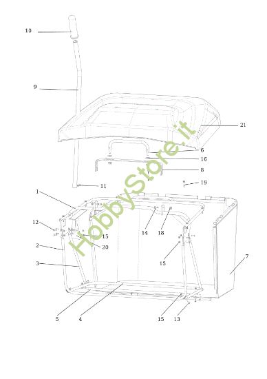Picture of Sacco raccoglierba OM 92S/13H Cat.2014 Trattorino