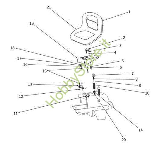 Picture of Sedile OM 106S/24H 4X4 France Cat.2014 Trattorino