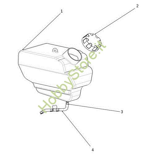 Picture of Serbatoio OM 106S/15,5H Cat.2014 Trattorino