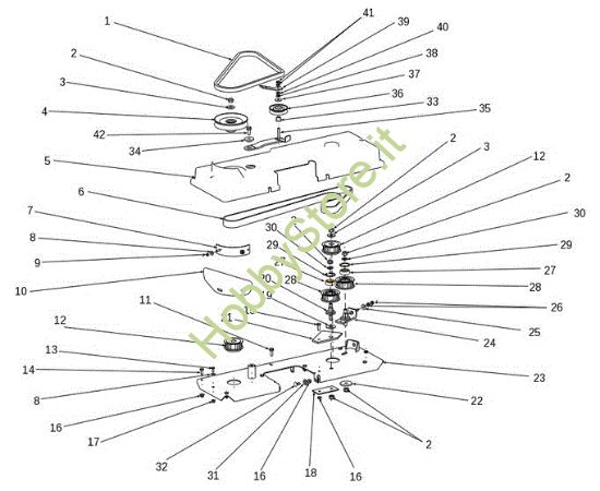 Picture of Piatto di taglio (2/3) OM 106S/18H Cat.2014 Trattorino