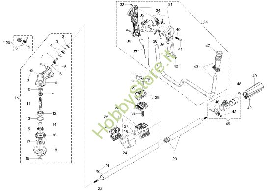 Picture of Trasmissione BC 350 T Decespugliatore