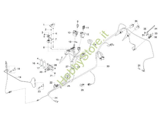 Picture of Impianto elettrico OM 105/16 K H Trattorino