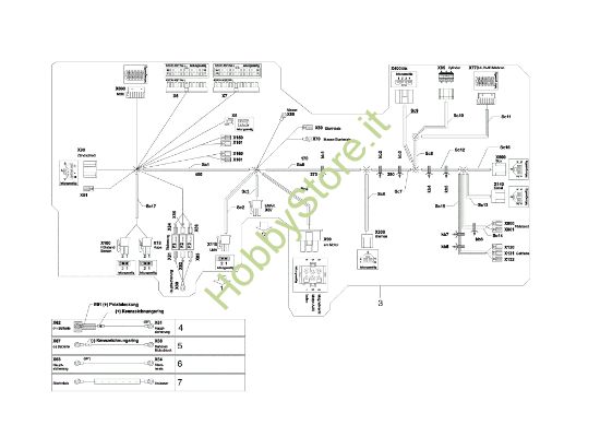 Picture of Schema elettrico OM 95/16 H Trattorino