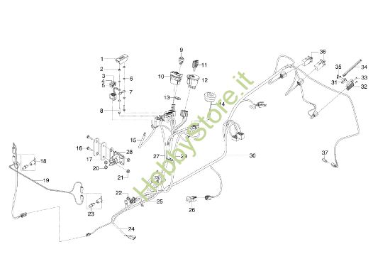 Picture of Impianto elettrico OM 105/20 H Trattorino