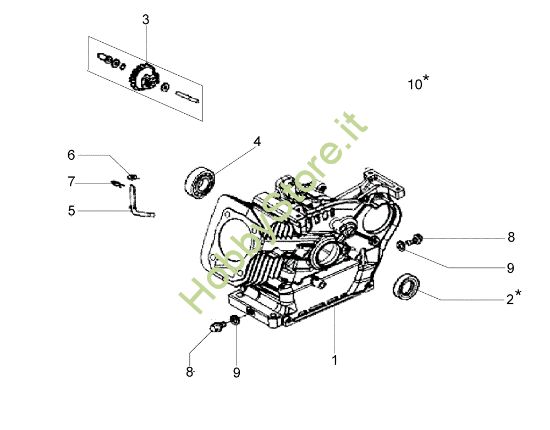 Picture of Basamento MH 150 RKS (K700 H - SN T210) Motozappa