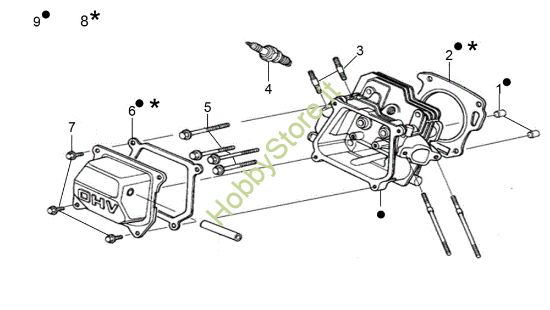 Picture of Testa cilindro PWX 200 C Idropulitrice