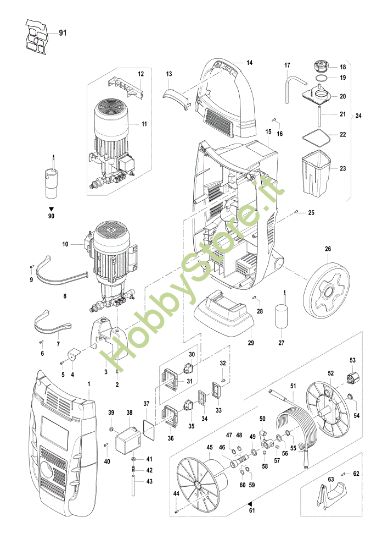Picture of Carcassa PW 175 C Idropulitrice
