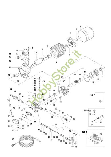 Picture of Motore PW 175 C Idropulitrice