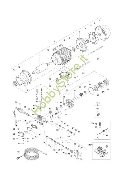 Picture of Motore PW 190 C Idropulitrice