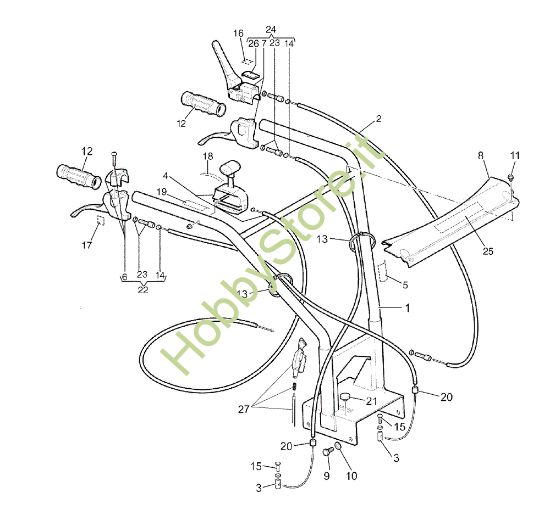 Picture of Manubrio CR 340 K (K650) Transporter