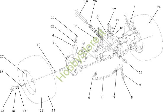 Picture of Assale anteriore APACHE 92 4x4 EVO Cat.2015 Trattorino