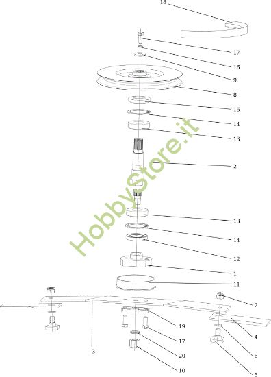 Picture of Piatto di taglio (2/2) APACHE 92 4x4 EVO Cat.2015 Trattorino