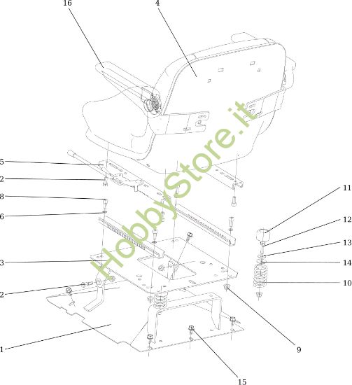 Picture of Cofano (2/2) APACHE 92 4x4 EVO Cat.2015 Trattorino