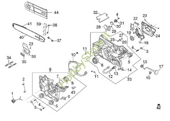 Picture of Basamento GS 51 Motosega