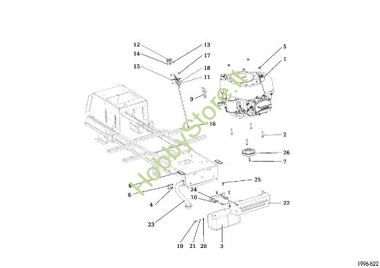 Picture of Motore OM 92/13H Cat. 2015 Trattorino