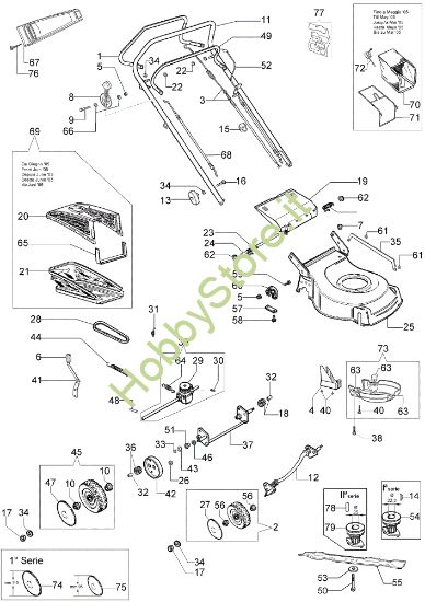 Picture of Esploso (Da Giugno '07) G 53 THX Rasaerba