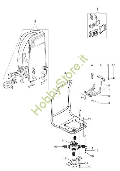 Picture of Telaio OM 43 BP Vers.2015 Decespugliatore