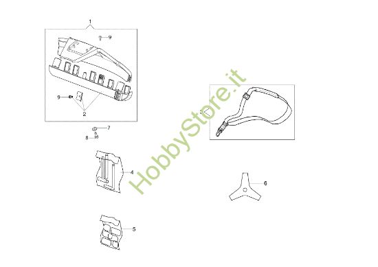 Picture of Accessori BC 270 S (Ø 26) Decespugliatore