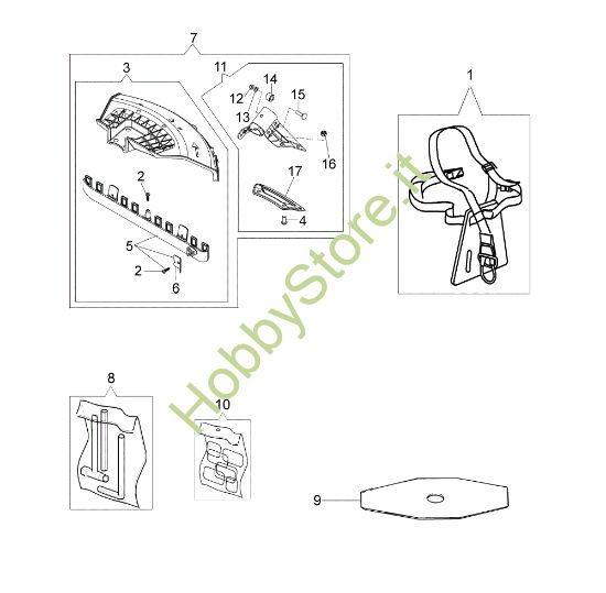Picture of Accessori 741 Decespugliatore