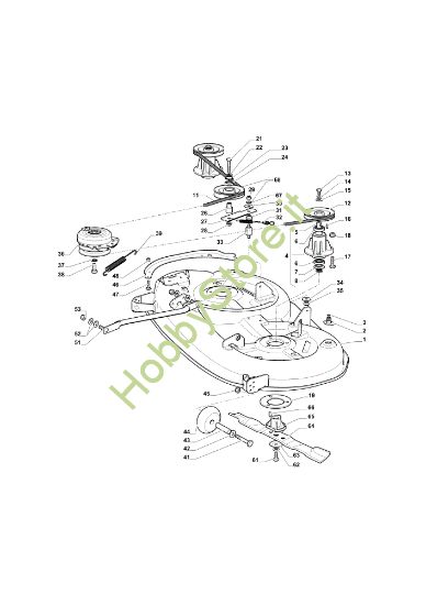 Picture of Piatto di taglio OM 108L/18,5 H Cat. 2016 Trattorino